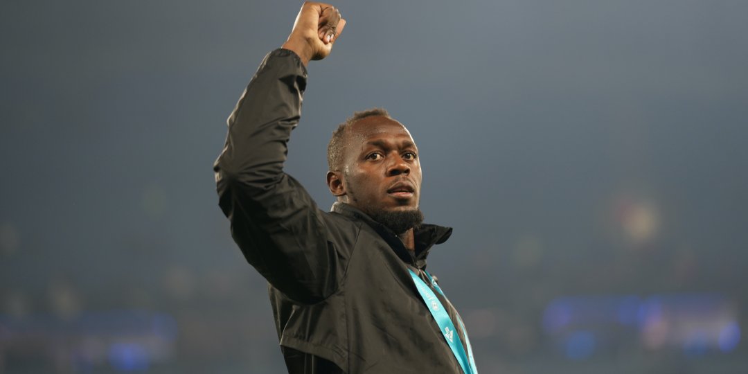 Usain Bolt after Soccer Aid for Unicef 2021