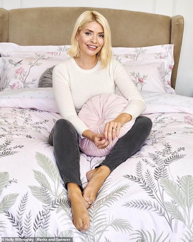 Holly Willoughby has launched a sex tips guide on her lifestyle website... as comparisons to Gwyneth Paltrow's infamous Goop brand continue