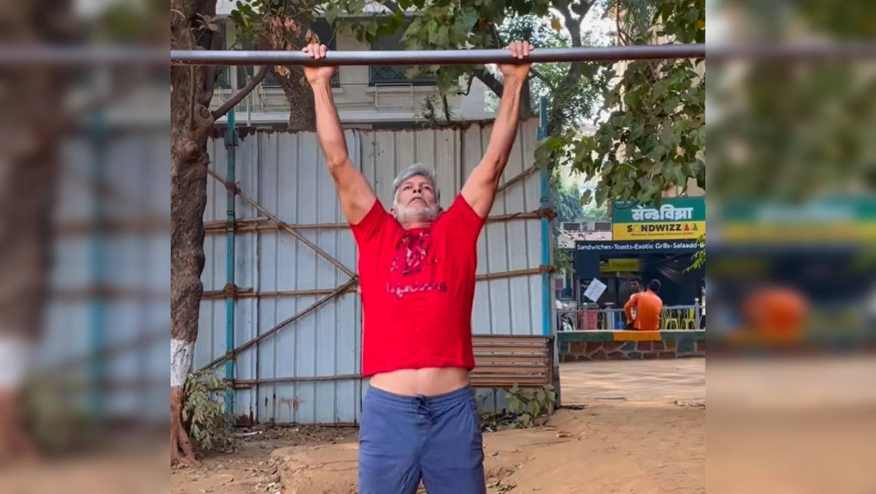 Watch Milind Soman ace pull-ups; know the health benefits