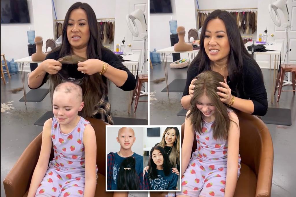 Wigs by Tiffani owner Tiffani Calix gives free wigs to children dealing with hair loss